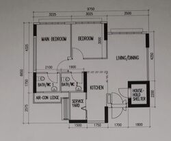 Blk 658A Waterway Sunray (Punggol), HDB 3 Rooms #405049101